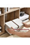 VASAGLE 10 Cube Wooden Storage Unit with Staircase Design Bookcase Natural Pacific Walnut - 5