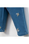 Girls' 1-4 Years Old Shirt with Embroidered Salopet - 7