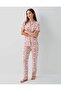 Women's Shirt Pajama Set-P9198 - 2