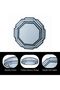 Maha Glass LED Flushmount Ceiling Light - 500mm Clear White Fixture, 2-Year - 7