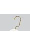 Wooden (Gold Hook Lama) Shirt, Blouse, Dress Hanger White Color 4 Pieces - 2