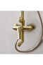 Charming Rain Shower Panel, 3 Function Stainless Steel/Brass Square Column Set - 3