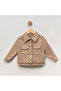 Colorful Raw Jacket for Girls Aged 1-4 Years