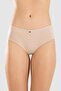 Women's Cotton Lycra Lace Back Slip Panties 32-Pack 8432 Skin Color - 3