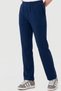 Organic Cotton Navy Blue Women's Straight Fit Tracksuit - 3