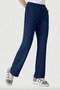 Organic Cotton Navy Blue Women's Straight Fit Tracksuit