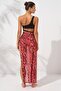 Slit Tulle Single Skirt Blush 231807-d - 4