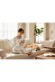 Cherry Patterned Long Sleeve Cotton Women's Pajama Set - 3