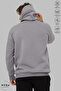 Unisex Hoodie Long Sleeve Playing Card Printed Hooded Oversized 100% Cotton Combed Cotton Sweatshirt - 4