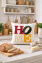 Home Written Cushion Cover 42X42 cm Premium Cushion Cover - 3