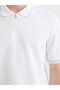 Striped Polo Neck Men's T-Shirt - 3