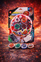 Metal Fusion Tornado Clash 5D Arena 4-Piece Beyblade Toy Set with Double Launcher - 2