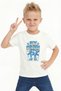 Printed Short Sleeve Boys' T-Shirt B5 - 2