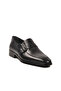 Black Genuine Leather Men's Classic Shoes Fosco 3262 m - 2