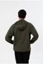 Hooded Organic Cotton Men's Khaki Hoodie - 4