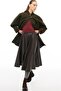 Brown Midi Skirt