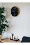 36 cm Brown Decorative Wall Clock Lwlhm-Rsyt34 - 3