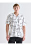 Regular Fit Short Sleeve Patterned Men's Shirt - 2