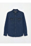 Esse Collection Indigo Regular Fit Men's Jean Shirt - 5