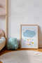 One Piece Raw Color Real Wood Framed Painting - Teknrsymdf-13 - 3