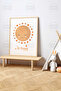 One Piece Raw Color Real Wood Framed Painting - Teknrsymdf-5 - 2