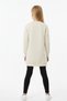 Girl's Tunic 10-15 Years Old Bow Printed Cream Sweatshirt Tunic Long Sleeve Casual and Special Occasion - 5