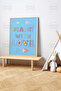One Piece Raw Color Real Wood Framed Painting - Teknrsymdf-47 - 2