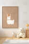 One Piece Raw Color Real Wood Framed Painting - Teknrsymdf-41