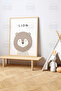 One Piece Raw Color Real Wood Framed Painting - Teknrsymdf-44 - 2
