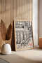 One Piece Raw Color Real Wood Framed Painting - Tekartcrvmdf-31 - 2
