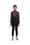 Girl's Pleated Long Sleeve Full Covered Hijab Swimsuit