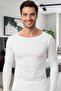 قميص داخلي رجالي من Penya Lycra مكون من 3 قطع بأكمام طويلة - 7