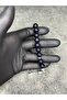 Zaza High-End Shimmering Glass Black Pearl Natural Prayer Beads - 3