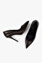Women's Deyna Brown Skin Stiletto - 5