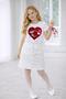 Girls 23 April 29 October 10 November Buttoned Linen Show Daily Skirt - 2