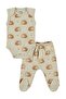 Baby Girl 6-Piece Bodysuit Sets - Beige - 2