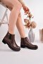 Genuine Leather Women's Casual Boots DC2554 - 3