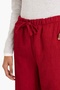 Wide Leg Double Pocket Standard Length Velvet Trousers G7879Ax26Sp - 4