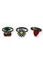 Adjustable Kuromi Rainbow Cat Rabbit Butterfly Design Children's Ring Sets - 2