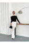 Lace Evening Dress Skirt - Cream |   F1887 - Cream - 2