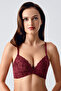 Wireless Push up Lace Detailed Bra, 331799