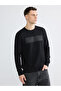 Mg trenden black bicycle collar printed men's sweatshirt