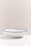 Electrum Ceramic Plate Shell White - 2