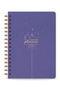 A5 Spiral Linen Hard Cover Timeless Planner Agenda |   Weekly and Monthly Planning – Lila - 5