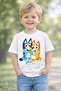 100% Cotton Unisex Bluey Printed Kids T-Shirt - 2