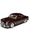 Motor Max 1:24 1949 Ford Coupe Model Car Metal Diecast - Claret Red - 2