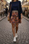Patterned skirt