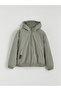 Khaki Water Repellent Boy's Coat