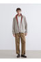 Orange zippered hooded regular fit men's jacket - 3