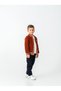 Knitwear Cardigan 4-Piece Set (Cardigan;Shirt;T-Shirt;Pants) Holiday Boy's Set - 3